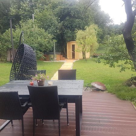 Ferienwohnung Wellness Vejminek Na Farme U Koni Milesov Exterior foto